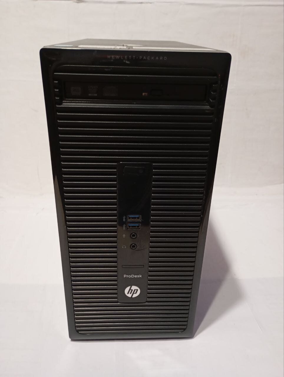 ПК Б-клас HP ProDesk 400 G2 Tower / Intel Core i5-4590S (4 ядра по 3.0 - 3.7 GHz) / 8 GB DDR3 / 256 GB SSD / Intel HD Graphics 4600 / DVD-RW - Зображення 2