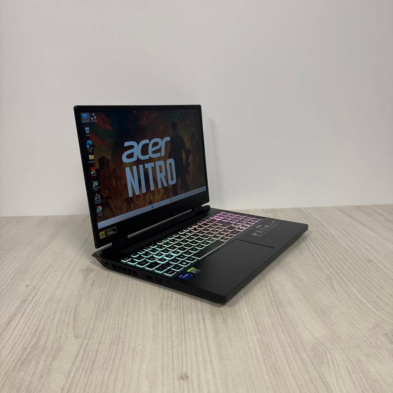 Ігровий ноутбук Б-клас Acer Nitro 5 AN515-58 / 15.6" (1920x1080) IPS / Intel Core i7-12700H (14 (20) ядер по 3.5 - 4.7 GHz) / 16 GB DDR4 / 1000 GB SSD NVMe / nVidia GeForce RTX 3060, 6 GB GDDR6, 192-bit / WebCam - Зображення 4