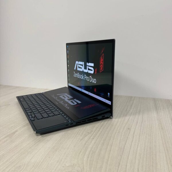 Ігровий ноутбук Asus ZenBook Pro Duo UX582HS / 15.6" (3840x2160) OLED / Intel Core i9-11900H (8 (16) ядер по 2.1 - 4.9 GHz) / 32 GB DDR4 / 1000 GB SSD NVMe / nVidia GeForce RTX 3080, 8 GB GDDR6, 256-bit / WebCam - Зображення 5