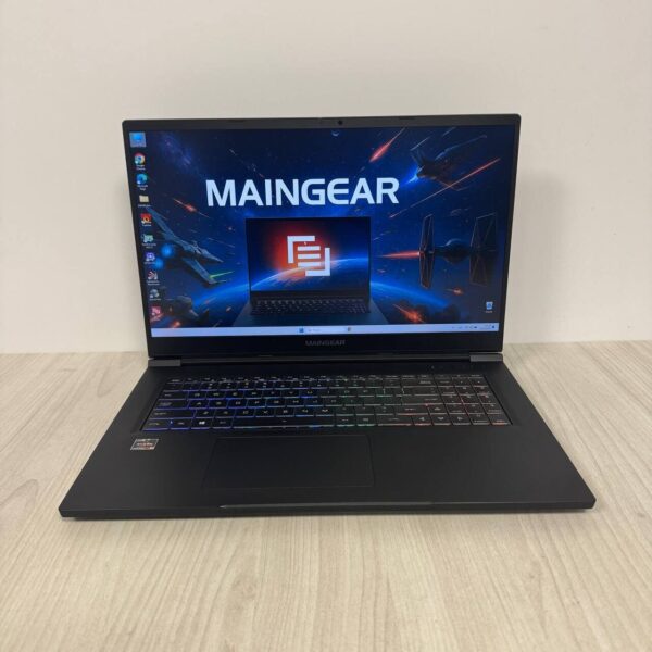 Ігровий ультрабук MainGear Vector Pro MG-VCP17A-3080 / 17.3" (1920x1080) IPS / AMD Ryzen 9 5900HX (8 (16) ядер по 3.3 - 4.6 GHz) / 32 GB DDR4 / 1000 GB SSD NVMe / nVidia GeForce RTX 3080, 16 GB GDDR6, 256-bit / WebCam - Зображення 2