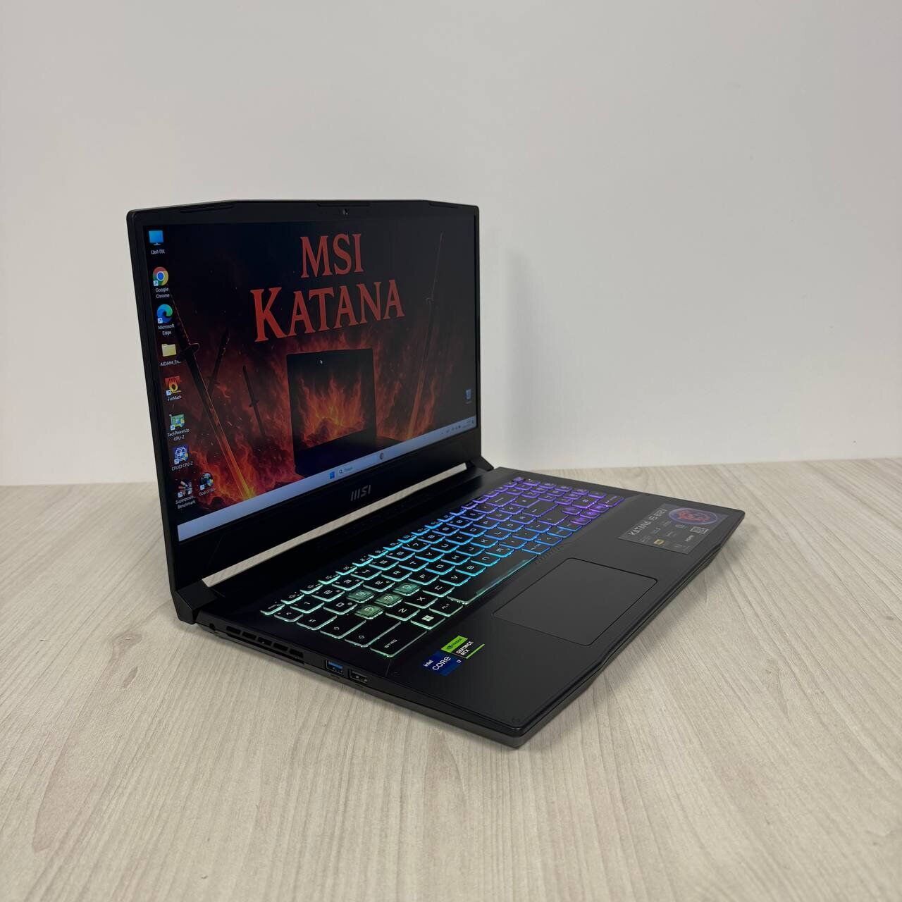 Ігровий ноутбук MSI Katana 15 B12VGK / 15.6" (1920x1080) IPS / Intel Core i7-12650H (10 (16) ядер по 3.5 - 4.7 GHz) / 16 GB DDR5 / 512 GB SSD NVMe / nVidia GeForce RTX 4070, 8 GB GDDR6, 128-bit / WebCam - Зображення 4