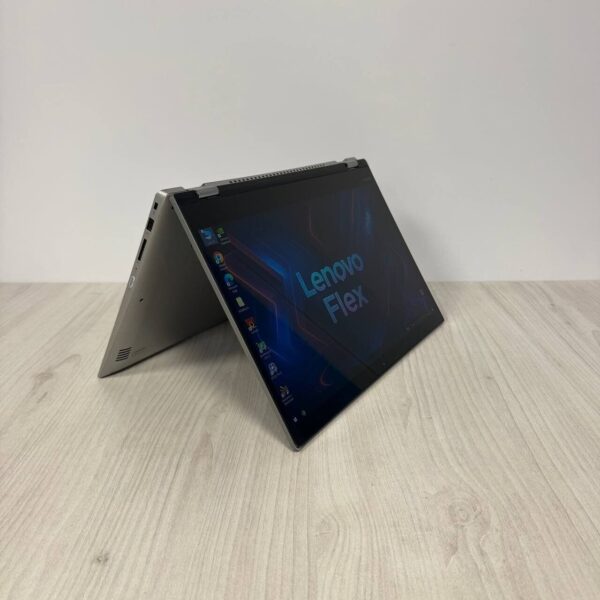 Ноутбук-трансформер Б-клас Lenovo Flex 5-1570 / 15.6" (1920x1080) IPS Touch / Intel Core i5-8250U (4 (8) ядра по 1.6 - 3.4 GHz) / 8 GB DDR4 / 256 GB SSD NVMe / nVidia GeForce MX130, 2 GB GDDR5, 64-bit / WebCam - Зображення 7