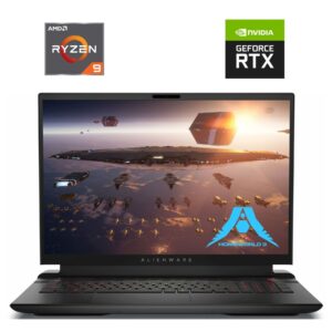 Ігровий ноутбук Б-клас Dell Alienware m18 R1 / 18" (1920x1200) IPS / AMD Ryzen 9 7845HX (12 (24) ядер по 3.0 - 5.2 GHz) / 16 GB DDR5 / 512 GB SSD NVMe / nVidia GeForce RTX 4070, 8 GB GDDR6, 128-bit / WebCam