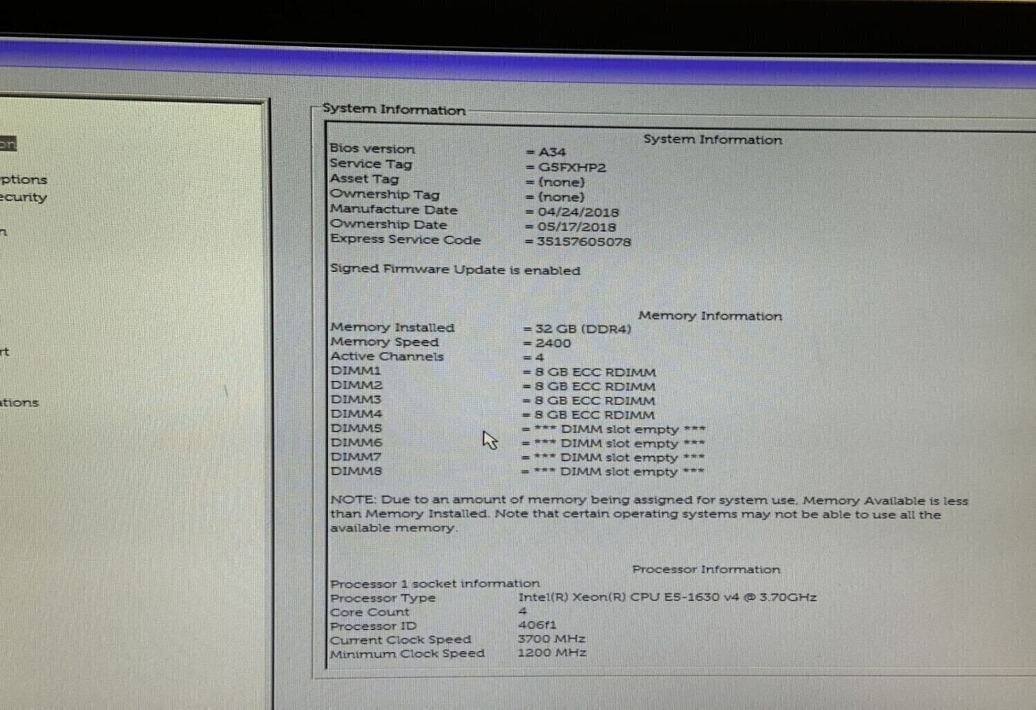 Ігровий ПК Dell Precision 5810 Tower / Intel Xeon E5-1630 v4 (4 (8) ядра по 3.7 - 4.0 GHz) / 32 GB DDR4 ECC / no HDD / nVidia GeForce GTX 1050, 2 GB GDDR5, 128-bit / 685W / DVD-RW - Зображення 13