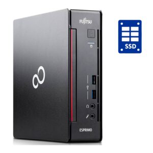 Неттоп Б-клас Fujitsu Esprimo Q956 USFF / Intel Core i3-6100T (2 (4) ядра по 3.2 GHz) / 8 GB DDR4 / 256 GB SSD M.2 / Intel HD Graphics 530