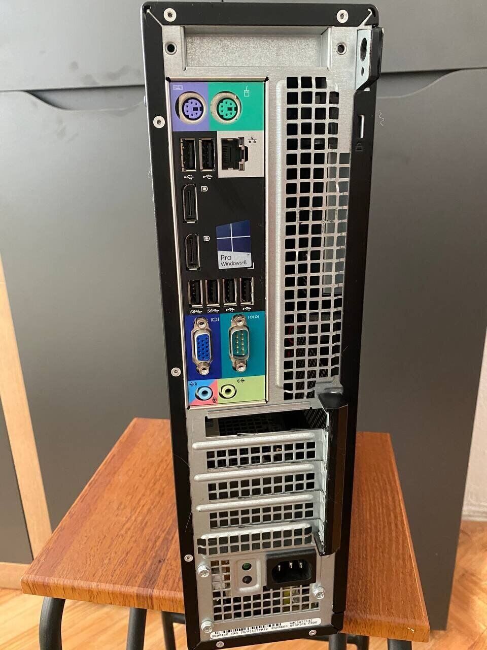 Комп'ютер Dell OptiPlex 7010 SFF / Intel Core i7-3770 (4 (8) ядра по 3.4 - 3.9 GHz) / 8 GB DDR3 / 120 GB SSD / Intel HD Graphics 4000 / DVD-ROM - Зображення 5