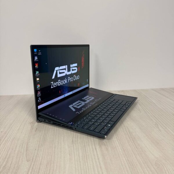 Ігровий ноутбук Asus ZenBook Pro Duo UX582HS / 15.6" (3840x2160) OLED / Intel Core i9-11900H (8 (16) ядер по 2.1 - 4.9 GHz) / 32 GB DDR4 / 1000 GB SSD NVMe / nVidia GeForce RTX 3080, 8 GB GDDR6, 256-bit / WebCam - Зображення 4