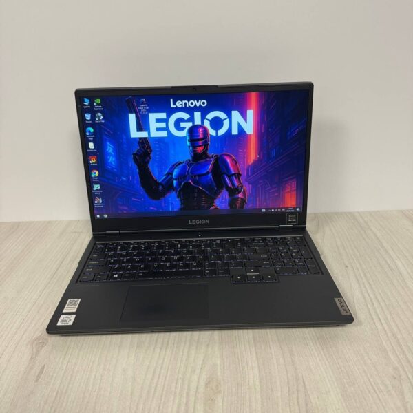 Ігровий ноутбук Б-клас Lenovo Legion 5 15IMH05H / 15.6" (1920x1080) IPS / Intel Core i7-10750H (6 (12) ядер по 2.6 - 5.0 GHz) / 16 GB DDR4 / 1000 GB SSD NVMe / nVidia GeForce RTX 2060, 6 GB GDDR6, 192-bit / WebCam - Зображення 2