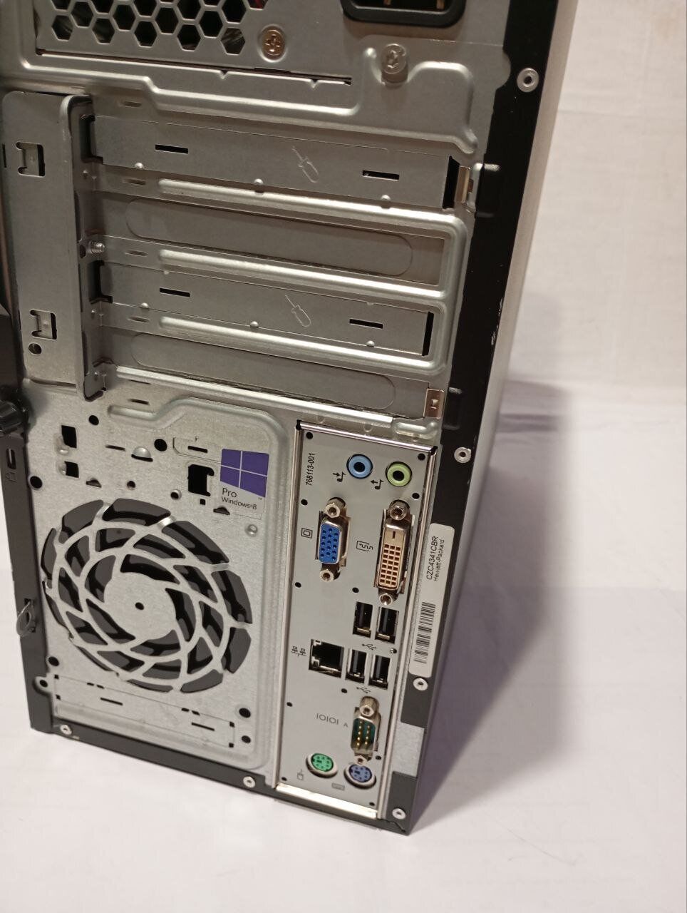 ПК Б-клас HP ProDesk 400 G2 Tower / Intel Core i5-4590S (4 ядра по 3.0 - 3.7 GHz) / 8 GB DDR3 / 256 GB SSD / Intel HD Graphics 4600 / DVD-RW - Зображення 5