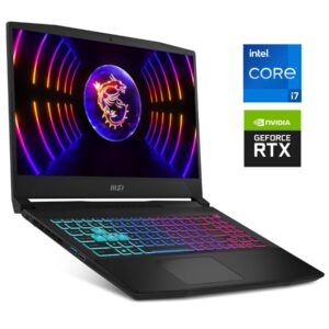 Ігровий ноутбук Б-клас MSI Katana 15 B12VGK / 15.6" (1920x1080) IPS / Intel Core i7-12650H (10 (16) ядер по 3.5 - 4.7 GHz) / 16 GB DDR5 / 1000 GB SSD NVMe / nVidia GeForce RTX 4070, 8 GB GDDR6, 128-bit / WebCam