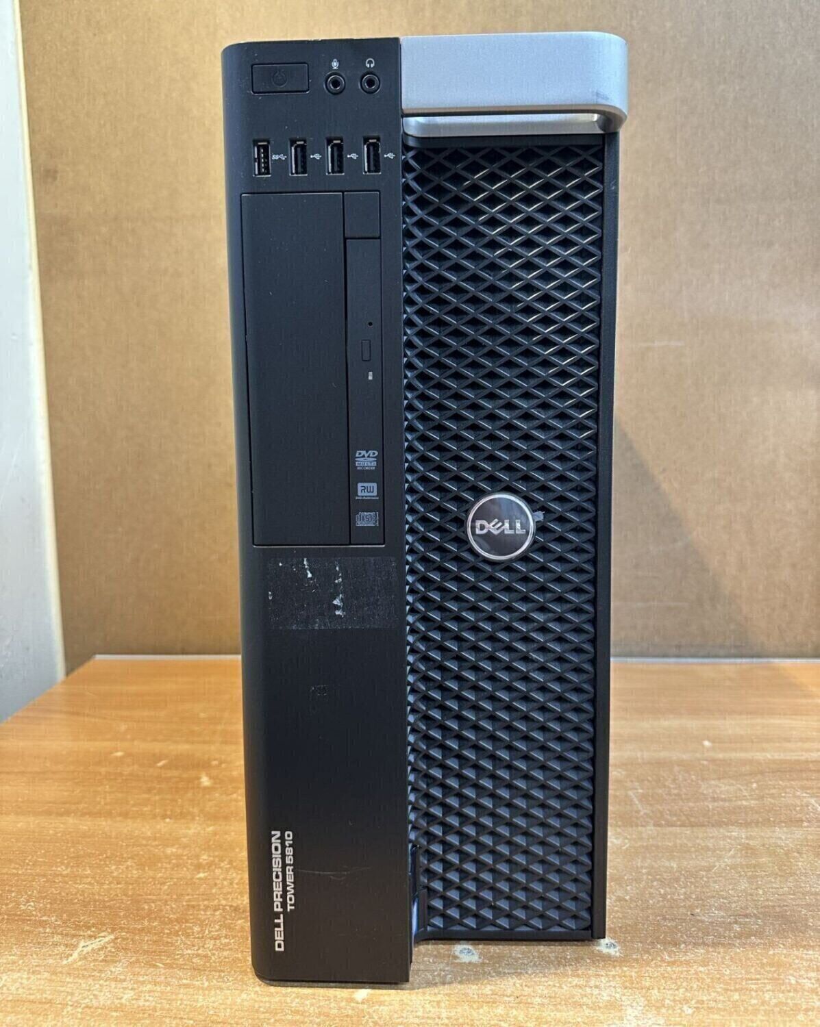 Ігровий ПК Dell Precision 5810 Tower / Intel Xeon E5-1630 v4 (4 (8) ядра по 3.7 - 4.0 GHz) / 32 GB DDR4 ECC / 240 GB SSD / nVidia GeForce GTX 1050, 2 GB GDDR5, 128-bit / 685W / DVD-RW - Зображення 2