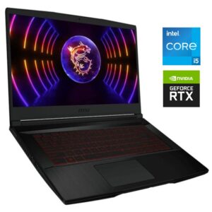 Ігровий ноутбук Б-клас MSI GF63 Thin 11UC / 15.6" (1920x1080) IPS / Intel Core i5-11400H (6 (12) ядер по 2.7 - 4.5 GHz) / 16 GB DDR4 / 512 GB SSD NVMe / nVidia GeForce RTX 3050, 4 GB GDDR6, 128-bit / WebCam