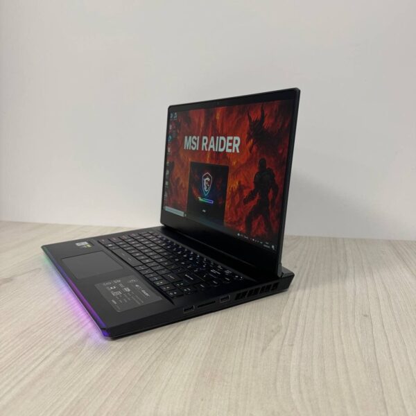 Ігровий ноутбук MSI GE66 Raider 10SFS / 15.6" (1920x1080) IPS / Intel Core i7-10750H (6 (12) ядер по 2.6 - 5.0 GHz) / 32 GB DDR4 / 1000 GB SSD NVMe / nVidia GeForce RTX 2070 Super, 8 GB GDDR6, 256-bit / WebCam - Зображення 5