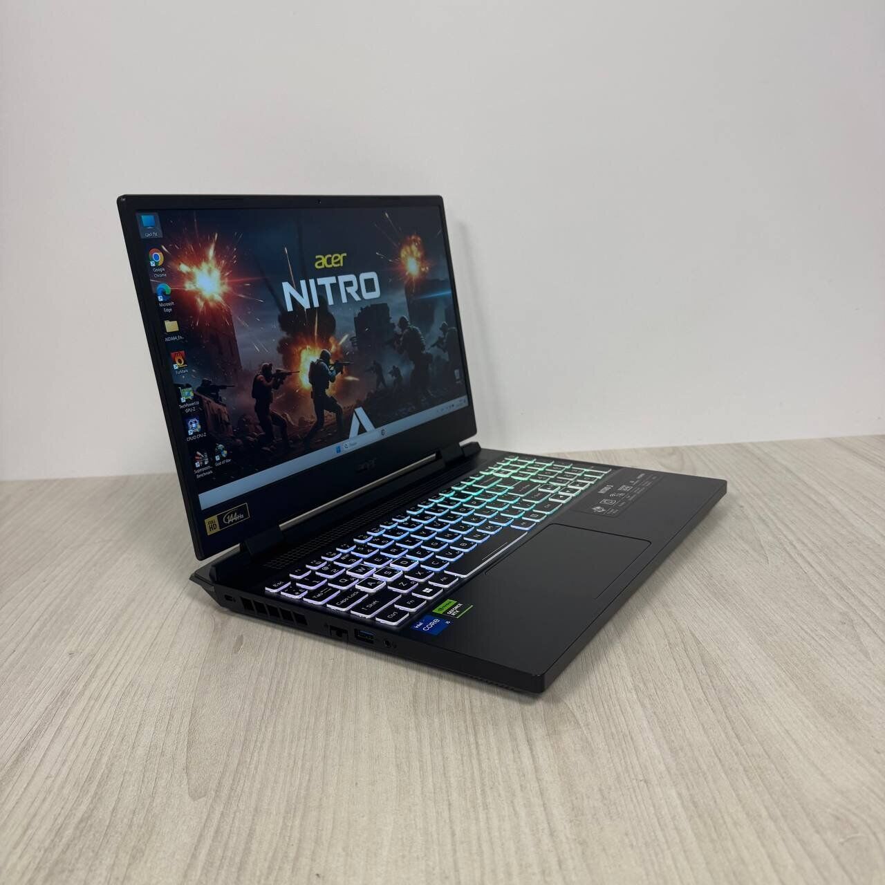 Ігровий ноутбук Б-клас Acer Nitro 5 AN515-58 / 15.6" (1920x1080) IPS / Intel Core i5-12450H (8 (12) ядер по 2.0 - 4.4 GHz) / 16 GB DDR5 / 1000 GB SSD NVMe / nVidia GeForce RTX 3050, 4 GB GDDR6, 128-bit / WebCam - Зображення 4