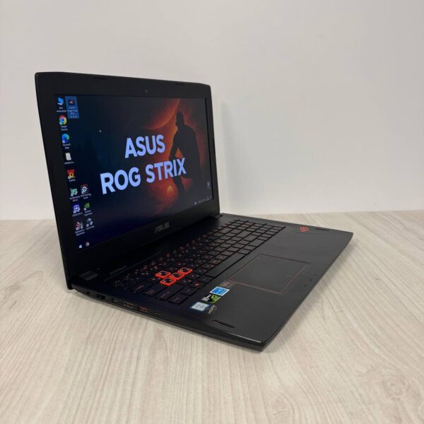 Ігровий ноутбук Б-клас Asus ROG Strix GL502VM / 15.6" (1920x1080) IPS / Intel Core i7-7700HQ (4 (8) ядра по 2.8 - 3.8 GHz) / 16 GB DDR4 / 128 GB SSD NVMe + 1000 GB HDD / nVidia GeForce GTX 1060, 3 GB GDDR5, 192-bit / WebCam - Зображення 4