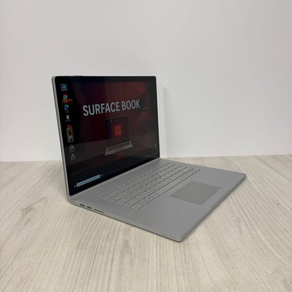 Ігровий ультрабук-трансформер Microsoft Surface Book 2 / 15.0" (3240x2160) IPS Touch / Intel Core i7-8650U (4 (8) ядра по 1.9 - 4.2 GHz) / 16 GB DDR4 / 512 GB SSD NVMe / nVidia GeForce GTX 1060 Max-Q, 6 GB GDDR5, 192-bit / WebCam - Зображення 4