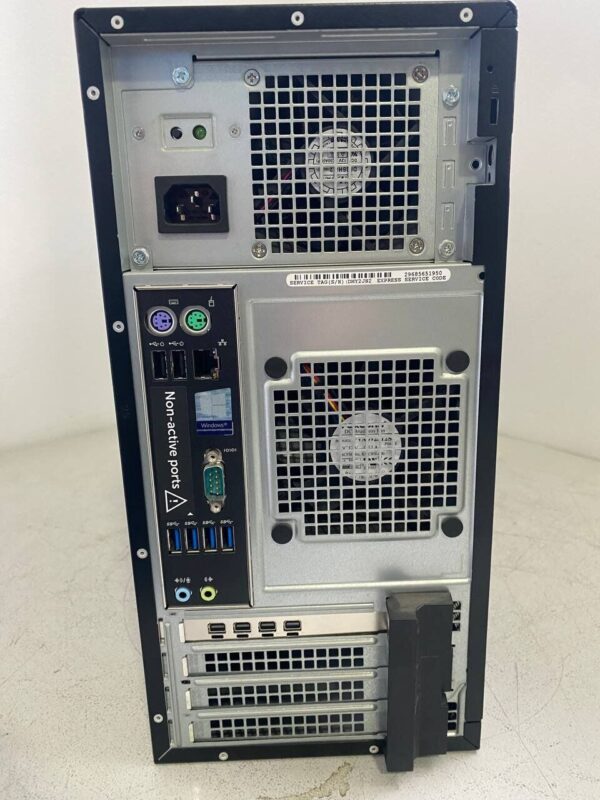 Робоча станція Dell Precision T3620 Tower / Intel Xeon E3-1270 v5 (аналог Intel Core і7-6700) (4 (8) ядра по 3.6 - 4.0 GHz) / 16 GB DDR4 / 256 GB SSD / nVidia Quadro K1200, 4 GB GDDR5, 128-bit - Зображення 4