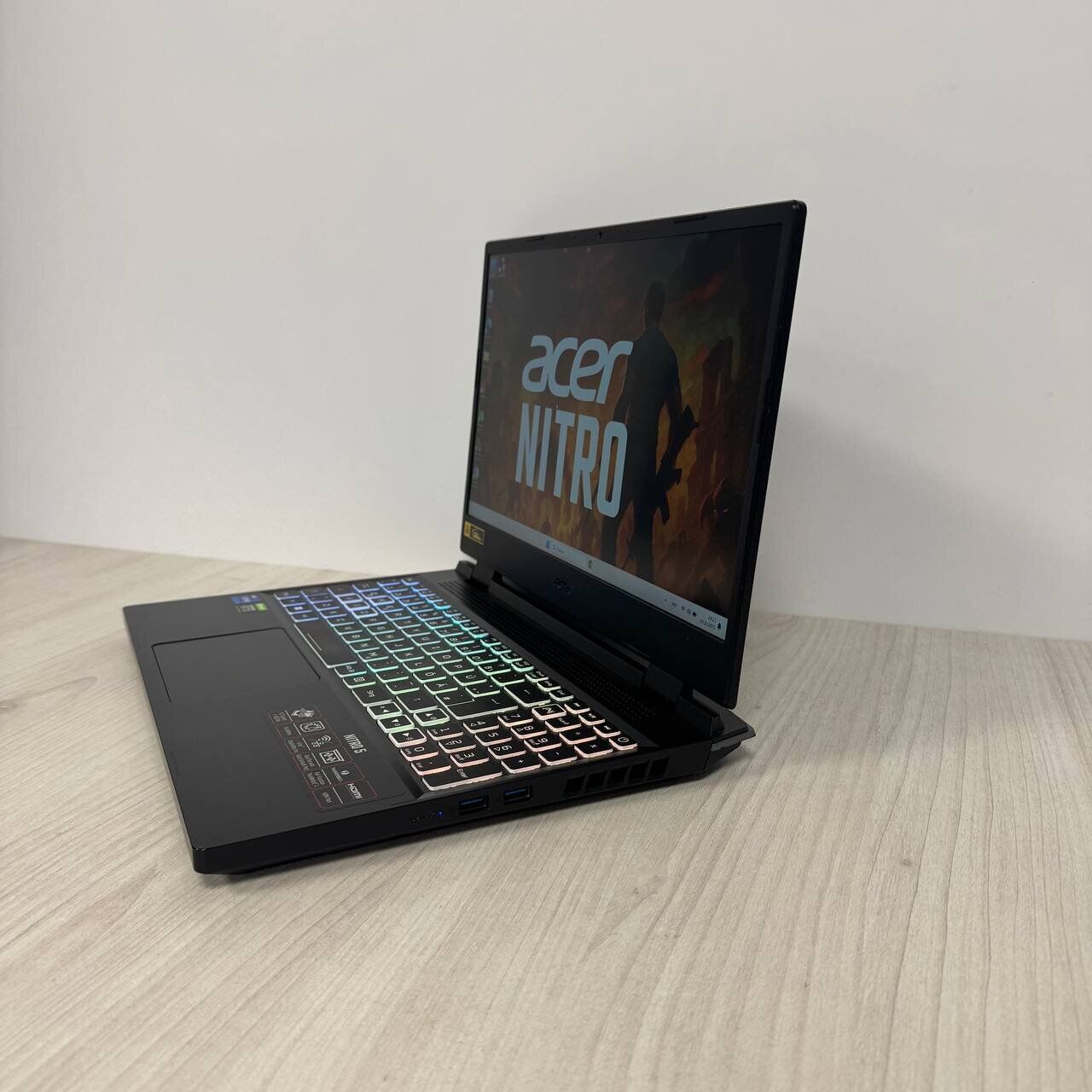 Ігровий ноутбук Б-клас Acer Nitro 5 AN515-58 / 15.6" (1920x1080) IPS / Intel Core i7-12700H (14 (20) ядер по 3.5 - 4.7 GHz) / 16 GB DDR4 / 1000 GB SSD NVMe / nVidia GeForce RTX 3060, 6 GB GDDR6, 192-bit / WebCam - Зображення 5