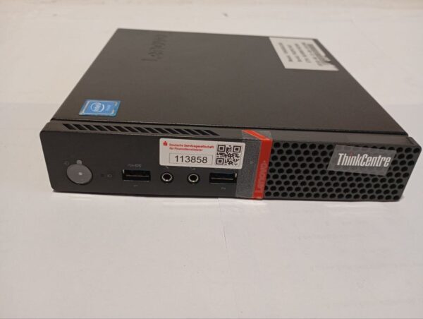 Неттоп Lenovo ThinkCentre M600 USFF / Intel Celeron N3010 (2 ядра по 1.04 - 2.24 GHz) / 8 GB DDR3 / 32 GB SSD M.2 / Intel HD Graphics / Win 10 - Зображення 2