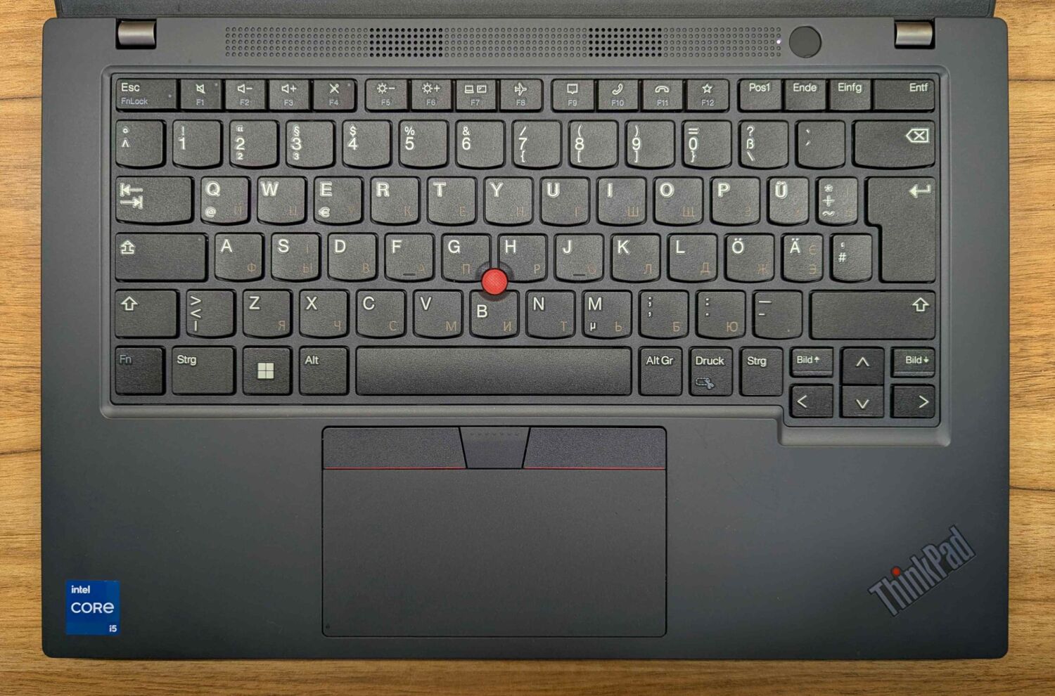 Ультрабук Lenovo ThinkPad L14 Gen 4 / 14" (1920x1080) IPS / Intel Core i5-1335U (10 (12) ядер по 3.4 - 4.6 GHz) / 16 GB DDR4 / 256 GB SSD / Intel Iris Xe Graphics / WebCam / Windows 11 - Зображення 3
