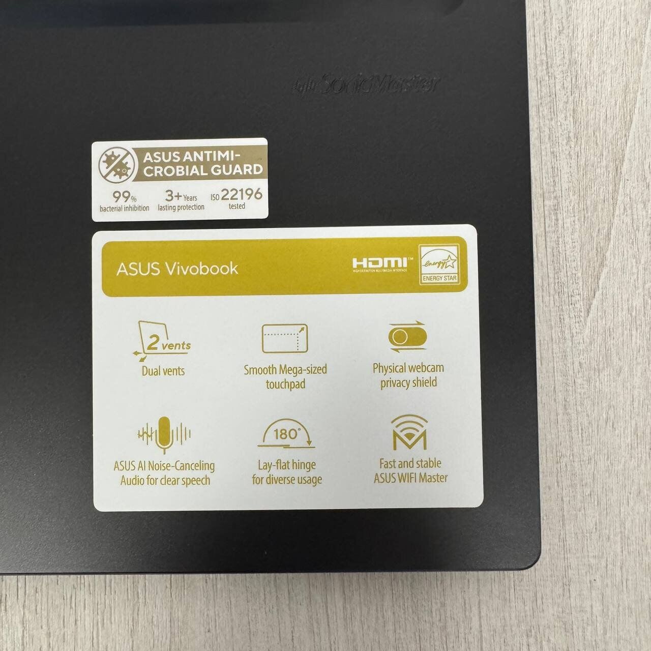 Ультрабук Б-клас Asus VivoBook 16 F1605VA / 16" (1920x1200) IPS / Intel Core i7-1355U (10 (12) ядер по 1.7 - 5.0 GHz) / 16 GB DDR4 / 512 GB SSD NVMe / Intel Iris Xe Graphics / WebCam - Зображення 9