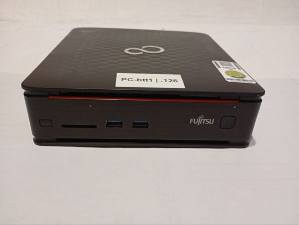 Неттоп Б-клас Fujitsu Esprimo Q520 USFF / Intel Core i3-4150T (2 (4) ядра по 3.0 GHz) / 8 GB DDR3 / 240 GB SSD / Intel HD Graphics 4400 - Зображення 3