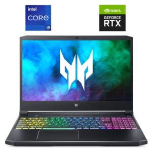 Ігровий ноутбук Acer Predator Helios 300 PH315-54 / 15.6" (1920x1080) IPS / Intel Core i9-11900H (8 (16) ядер по 2.5 - 4.9 GHz) / 16 GB DDR4 / 512 GB SSD NVMe / nVidia GeForce RTX 3060, 6 GB GDDR6, 192-bit / WebCam