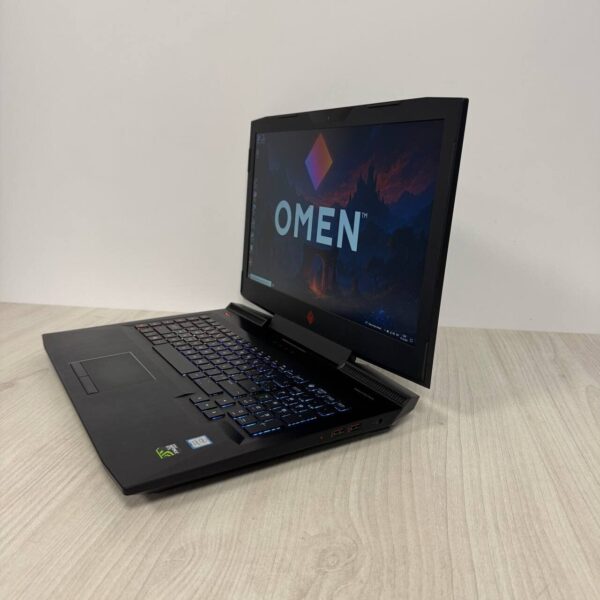 Ігровий ноутбук Б-клас HP Omen 17t-an100ca / 17.3" (1920x1080) IPS / Intel Core i7-8750H (6 (12) ядер по 2.2 - 4.1 GHz) / 12 GB DDR4 / 128 GB SSD NVMe + 500 GB HDD / nVidia GeForce GTX 1050 Ti, 4 GB GDDR5, 128-bit / WebCam - Зображення 5