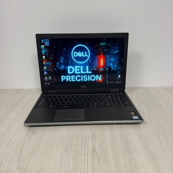 Мобільна робоча станція Dell Precision 7540 / 15.6" (1920x1080) IPS / Intel Core i5-9400H (4 (8) ядра по 2.5 - 4.3 GHz) / 32 GB DDR4 / 512 GB SSD NVMe / nVidia Quadro T2000, 4 GB GDDR5, 128-bit - Зображення 2