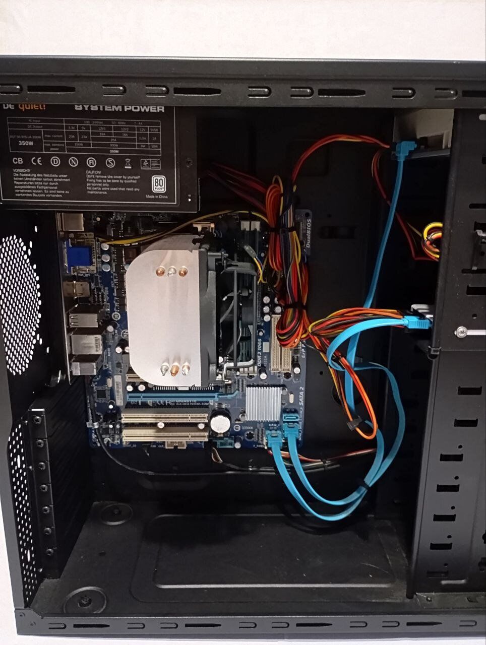 ПК Б-клас Gigabyte GA-MA74GM Tower / AMD Athlon II X2 250 (2 ядра по 3.0 GHz) / 4 GB DDR2 / 128 GB SSD / AMD 740G Graphics / 350W - Зображення 6