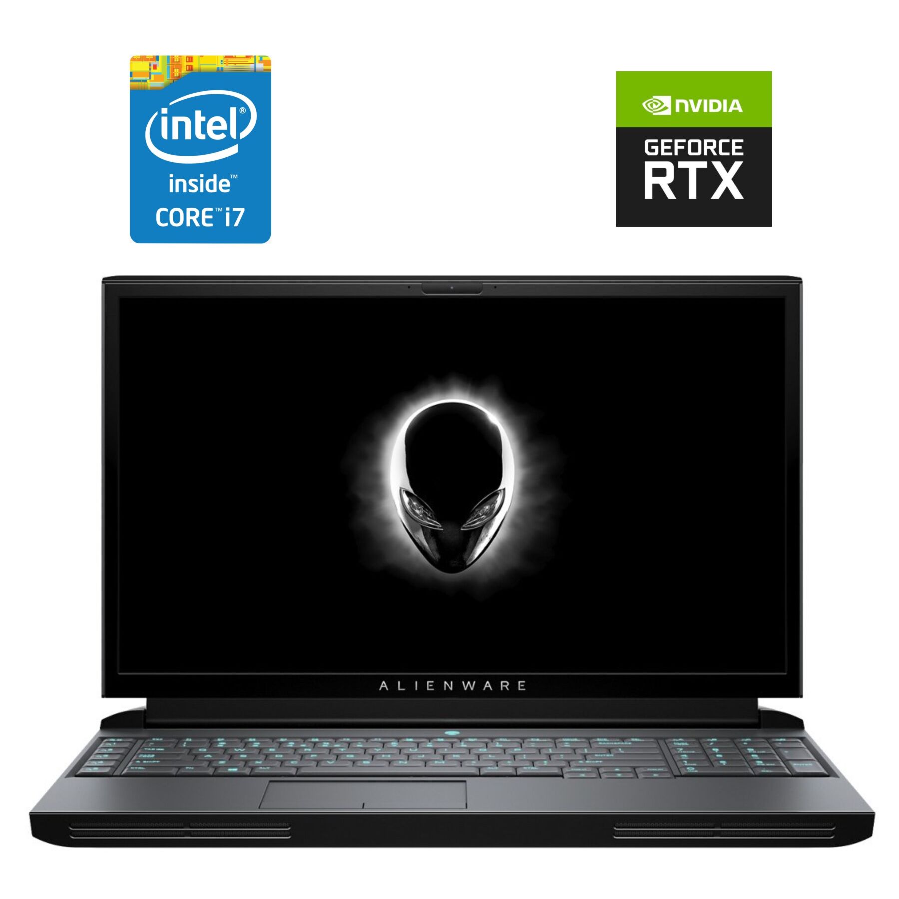 Ігровий ноутбук Б-клас Dell Alienware Area-51m / 17.3" (1920x1080) IPS / Intel Core i7-9700K (8 ядер по 3.6 - 4.9 GHz) / 32 GB DDR4 / 256 GB SSD NVMe + 2000 GB HDD / nVidia GeForce RTX 2080, 8 GB GDDR6, 256-bit / WebCam