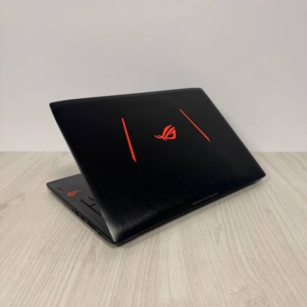 Ігровий ноутбук Б-клас Asus ROG Strix GL502VM / 15.6" (1920x1080) IPS / Intel Core i7-7700HQ (4 (8) ядра по 2.8 - 3.8 GHz) / 16 GB DDR4 / 128 GB SSD NVMe + 1000 GB HDD / nVidia GeForce GTX 1060, 3 GB GDDR5, 192-bit / WebCam - Зображення 6
