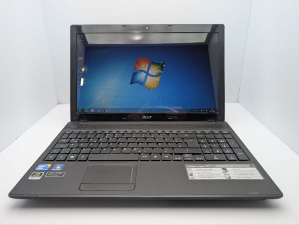 Ноутбук Acer Aspire 5742G / 15.6" (1366x768) TN / Intel Core i5-480M (2 (4) ядра по 2.6 GHz) / 6 GB DDR3 / 500 GB HDD / nVidia GeForce GT 520M, 1 GB GDDR3, 64-bit / WebCam / DVD-ROM - Зображення 2