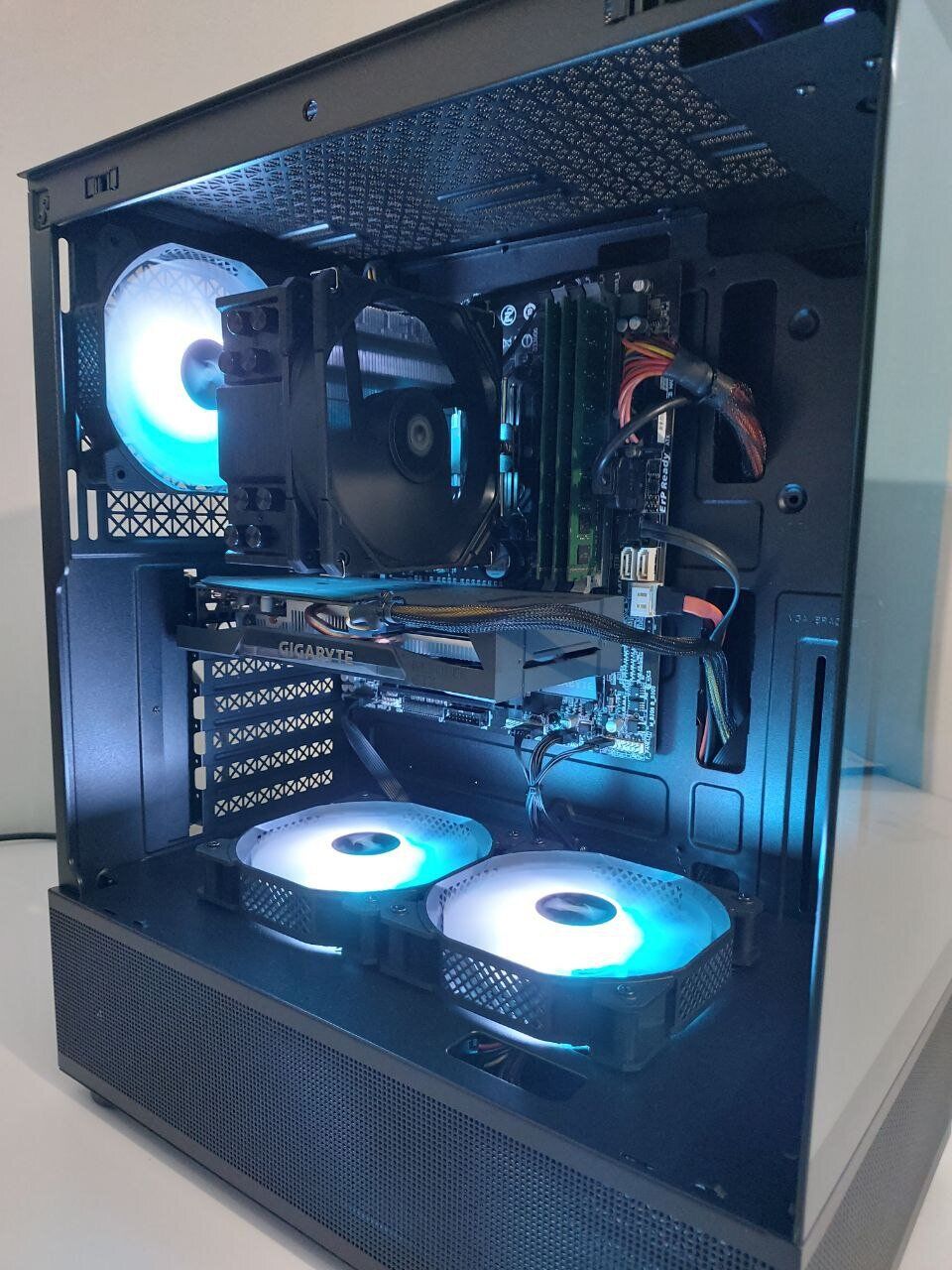 Комп'ютер 1stPlayer Mi7-A Tower / Intel Core i7-4790 (4 (8) ядра по 3.6 - 4.0 GHz) / 24 GB DDR3 / 512 GB SSD + 500 GB HDD / nVidia GeForce GTX 1650, 4 GB GDDR6, 128-bit / 500W - Зображення 5