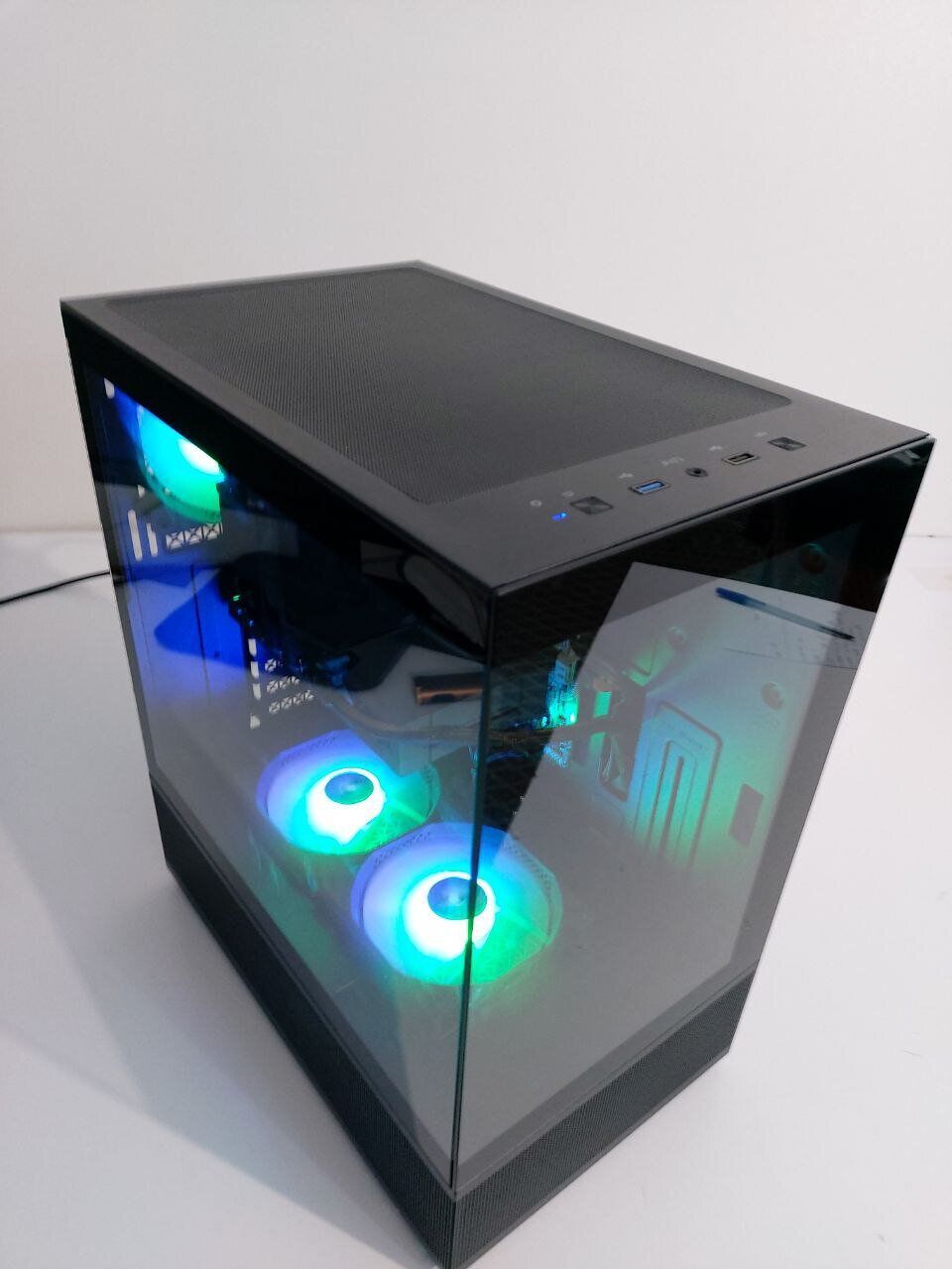 Комп'ютер 1stPlayer Mi7-A Tower / Intel Core i7-4790 (4 (8) ядра по 3.6 - 4.0 GHz) / 24 GB DDR3 / 512 GB SSD + 500 GB HDD / nVidia GeForce GTX 1650, 4 GB GDDR6, 128-bit / 500W - Зображення 3