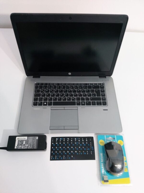 Ноутбук Б-клас HP EliteBook 850 G2 / 15.6" (1920x1080) TN / Intel Core i7-5500U (2 (4) ядра по 2.4 - 3.0 GHz) / 16 GB DDR3 / 500 GB SSD M.2 / AMD Radeon R7 M260X, 1 GB GDDR5, 128-bit / WebCam - Зображення 8