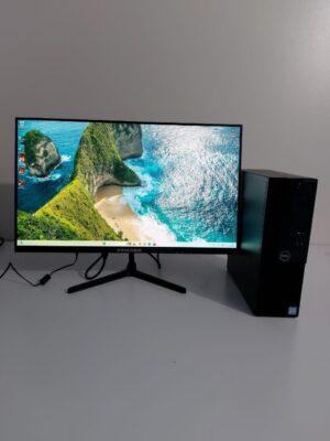 Комплект ПК: комп'ютер Dell OptiPlex 3050 SFF / Intel Core i5-7500 (4 ядра по 3.4 - 3.8 GHz) / 16 GB DDR4 / 512 GB SSD / Intel HD Graphics 630 / DVD-ROM + Монітор Prologix P2525HF / 25" (1920x1080) IPS / VGA, HDMI