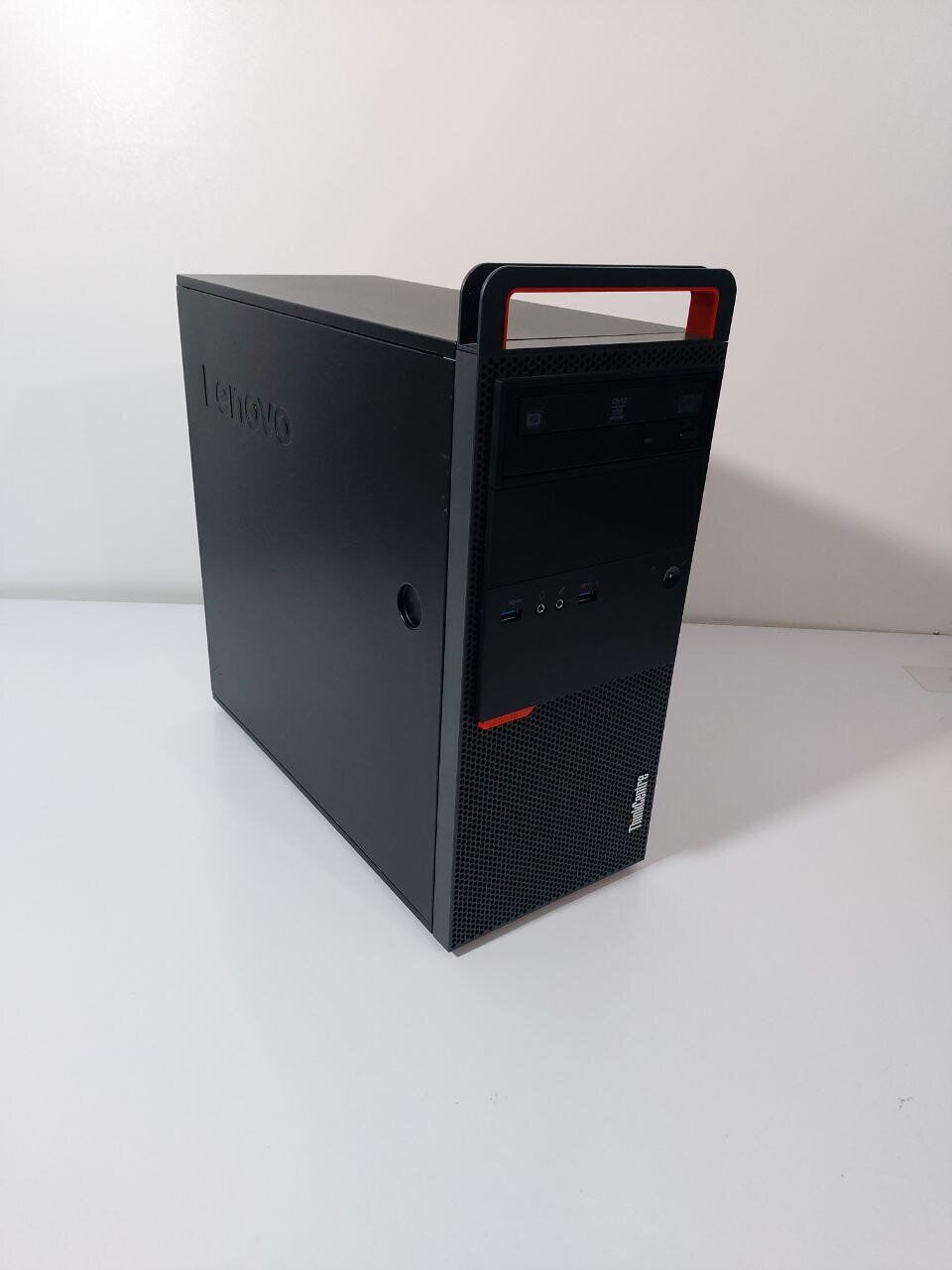 Комплект: Lenovo ThinkCentre M800 Tower / Intel Core i5-6600K (4 ядра по 3.5 - 3.9 GHz) / 16 GB DDR4 / 256 GB SSD + 512 GB SSD / nVidia GeForce GTX 1660, 6 GB GDDR5, 192-bit / DVD-ROM + Монітор LG 24MB37PM-B / 24" (1920x1080) IPS - Зображення 2