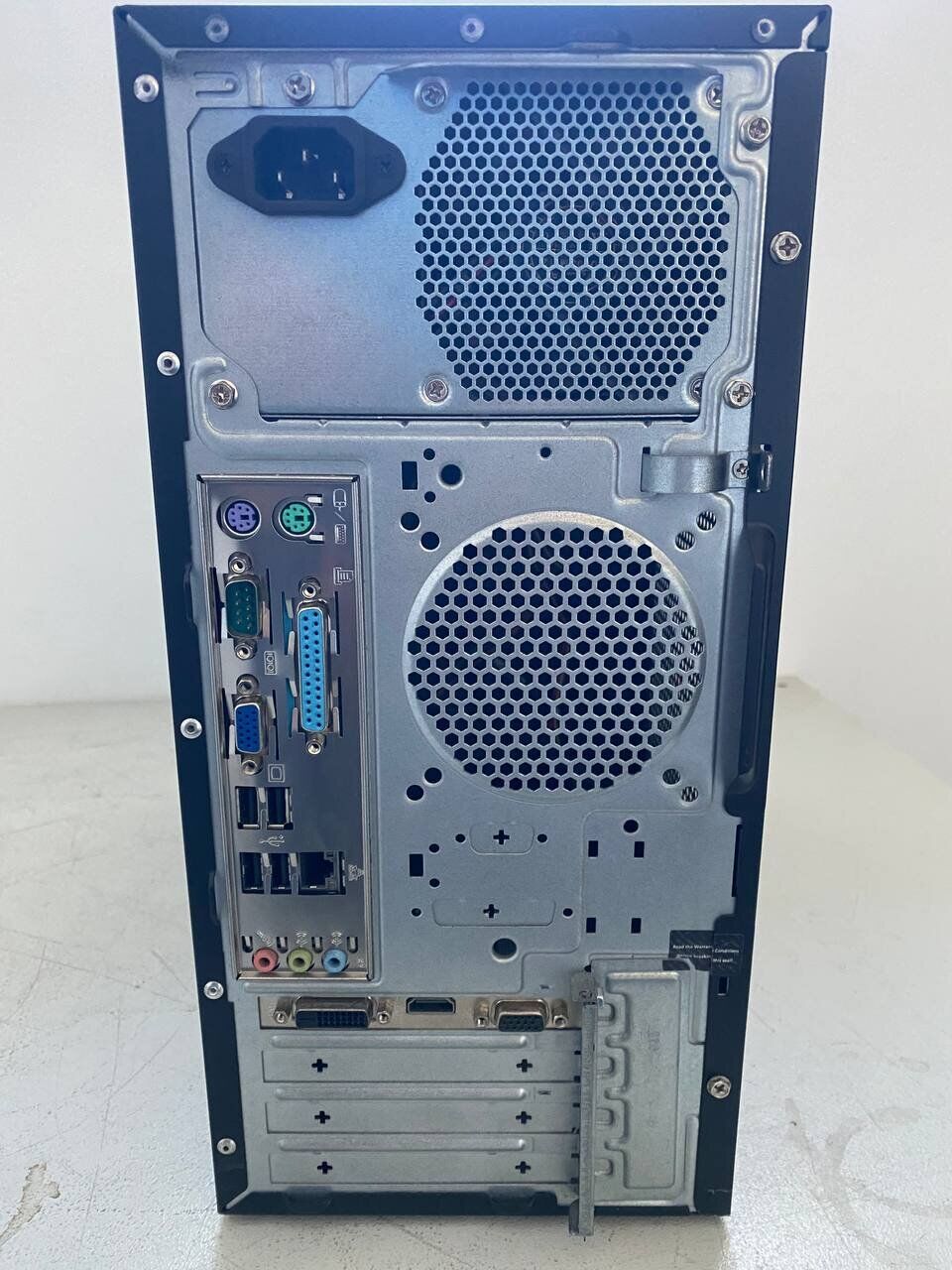 Комп'ютер Acer Extensa M2610 Tower / Intel Core i7-3770 (4 (8) ядра по 3.4 - 3.9 GHz) / 16 GB DDR3 / 256 GB SSD / nVidia GeForce GT 710, 2 GB GDDR3, 64-bit / DVD-ROM - Зображення 4