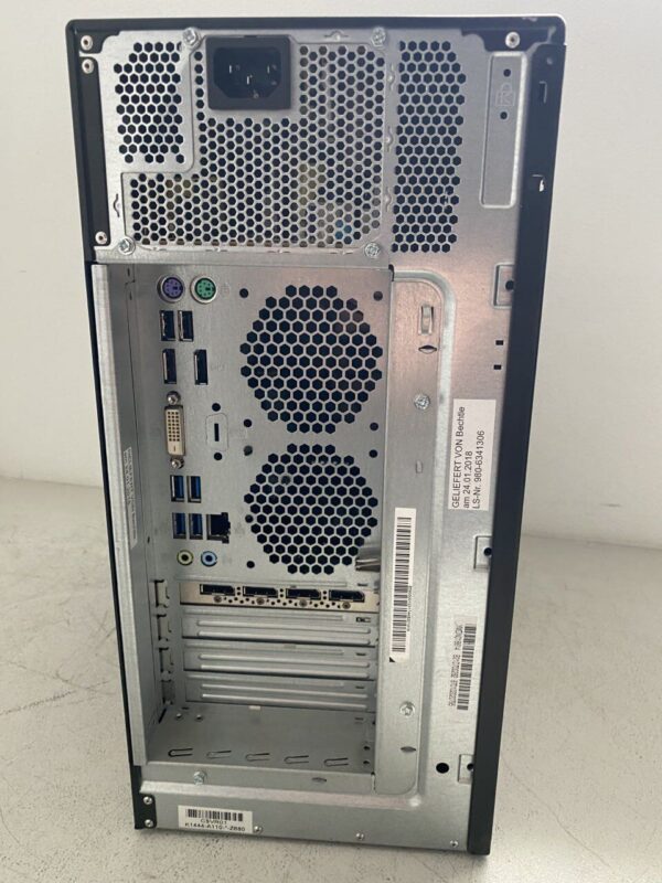 Комп'ютер Fujitsu Esprimo P757 E90 Tower / Intel Core i5-6500 (4 ядра по 3.2 - 3.6 GHz) / 16 GB DDR4 / 480 GB SSD / nVidia Quadro M2000, 4 GB GDDR5, 128-bit / DVD-ROM - Зображення 4