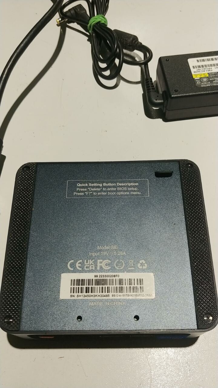 Неттоп Beelink SEi12 USFF /  Intel Core i5-12450H (8 (12) ядер по 2.0 - 4.4 GHz) / 16 GB DDR4 / 256 GB SSD M.2 / Intel UHD Graphics - Зображення 7