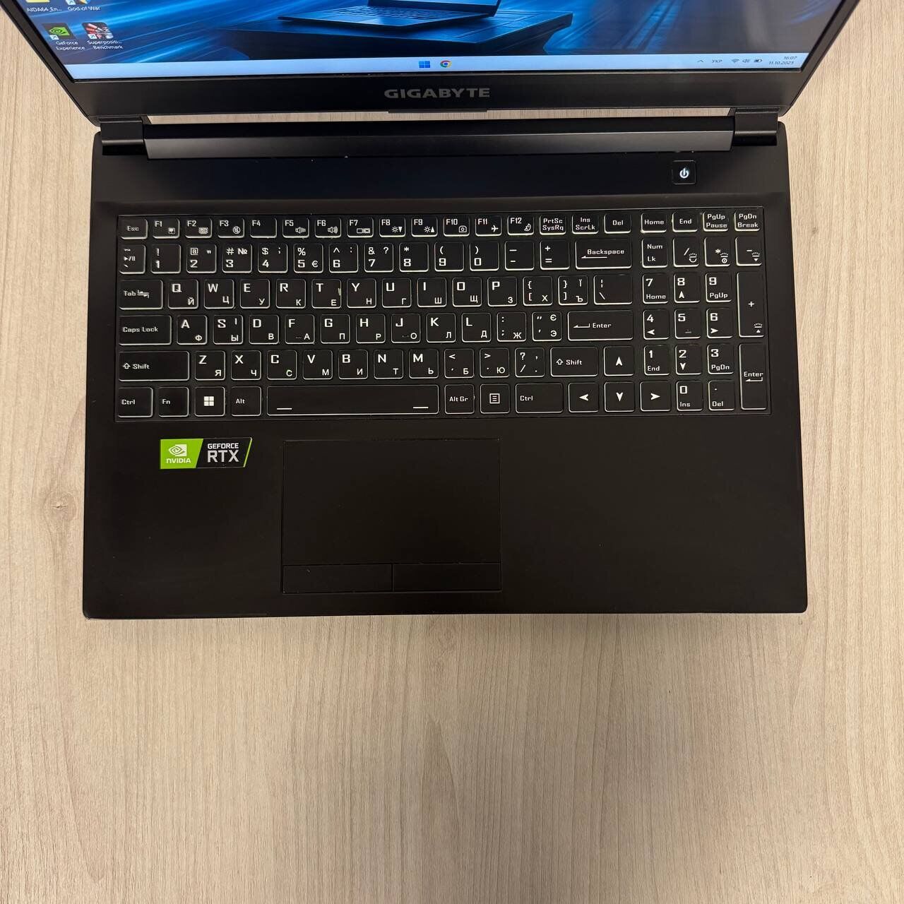 Ігровий ноутбук Б-клас Gigabyte A5 K1 / 15.6" (1920x1080) IPS / AMD Ryzen 5 5600H (6 (12) ядер 3.3 - 4.2 GHz) / 16 GB DDR4 / 512 GB SSD NVMe / nVidia GeForce RTX 3060, 6 GB GDDR6, 192-bit / WebCam - Зображення 7