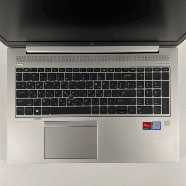Ігровий ноутбук Б-клас HP EliteBook 850 G5 / 15.6" (1920x1080) IPS / Intel Core i5-8250U (4 (8) ядра по 1.6 - 3.4 GHz) / 16 GB DDR4 / 256 GB SSD / AMD Radeon RX 540, 2 GB GDDR5, 128-bit / WebCam / TouchID - Зображення 3