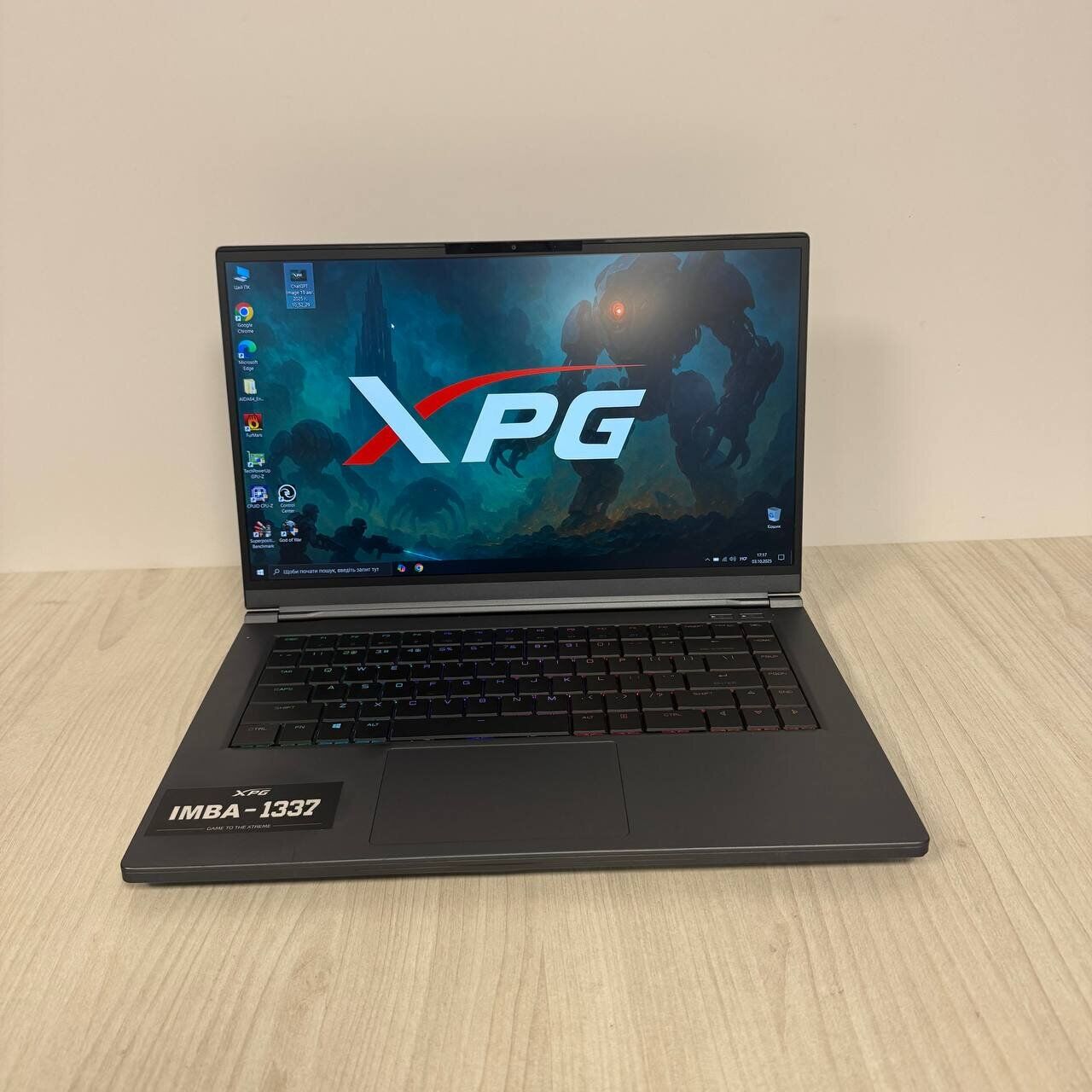 Ігровий ноутбук Б-клас XPG Xenia 15i7G9H2070QLX / 15.6" (1920x1080) IPS / Intel Core i7-9750H (6 (12) ядер по 2.6 - 4.5 GHz) / 16 GB DDR4 / 512 GB SSD NVMe / nVidia GeForce RTX 2070 Max-Q, 8 GB DDR6, 256-bit / WebCam - Зображення 2