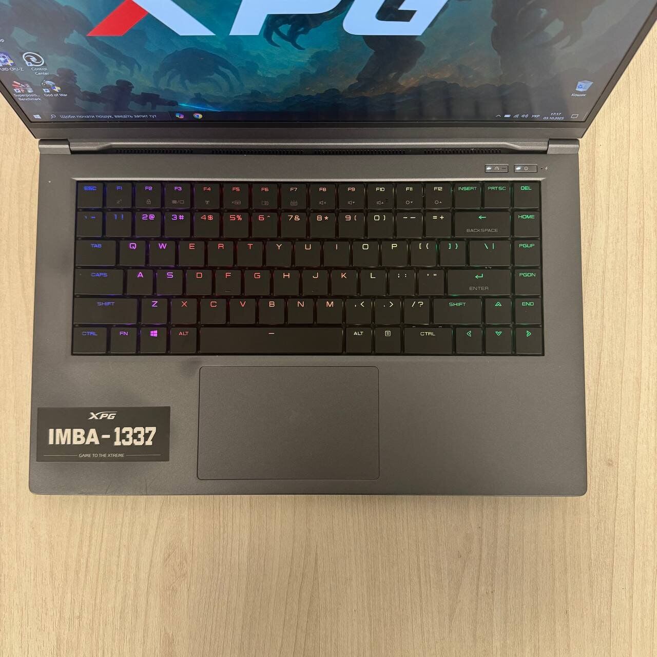 Ігровий ноутбук Б-клас XPG Xenia 15i7G9H2070QLX / 15.6" (1920x1080) IPS / Intel Core i7-9750H (6 (12) ядер по 2.6 - 4.5 GHz) / 16 GB DDR4 / 512 GB SSD NVMe / nVidia GeForce RTX 2070 Max-Q, 8 GB DDR6, 256-bit / WebCam - Зображення 7