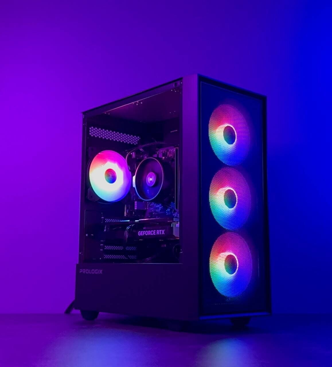 Ігровий ПК Tower / AMD Ryzen 5 5500 (6 (12) ядер по 3.6 - 4.2 GHz) / 32 GB DDR4 / 1000 GB SSD / AMD Radeon RX 6800, 16 GB GDDR6, 256-bit - Зображення 3