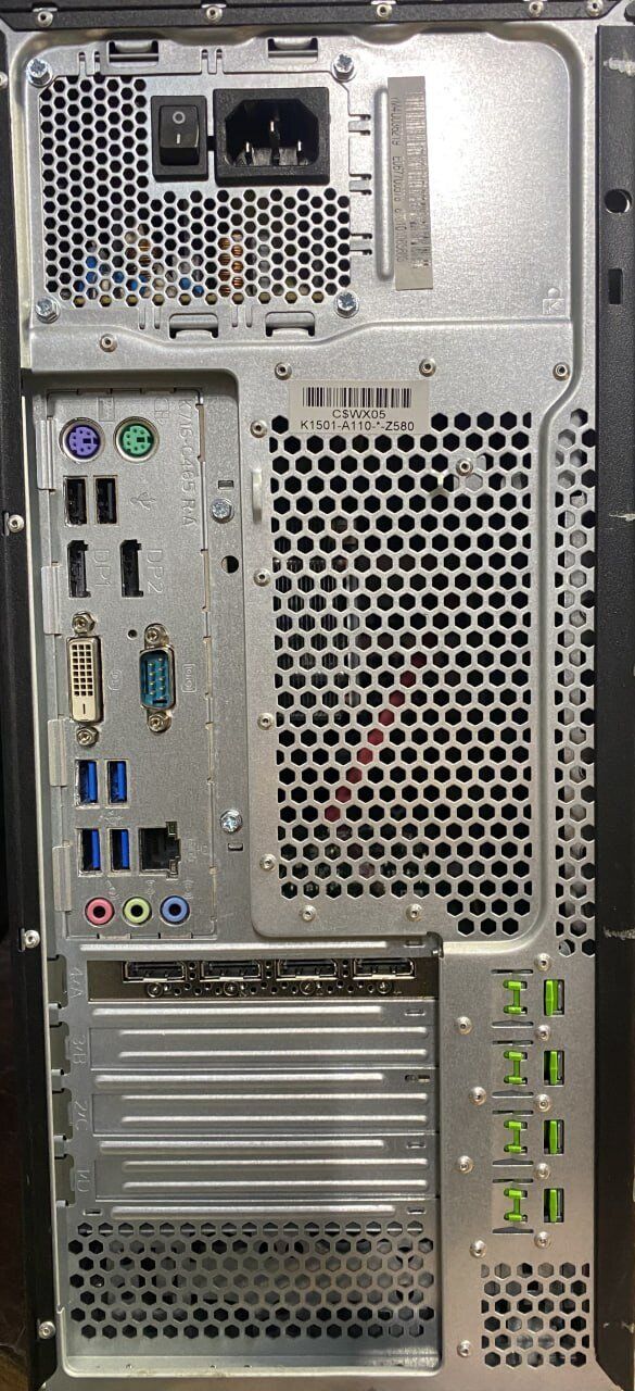 Комп'ютер Fujitsu Esprimo P756 E90 Tower / Intel Core i7-6700 (4 (8) ядра по 3.4 - 4.0 GHz) / 16 GB DDR4 / 256 GB SSD / nVidia Quadro M2000, 4 GB GDDR5, 128-bit / DVD-ROM - Зображення 4