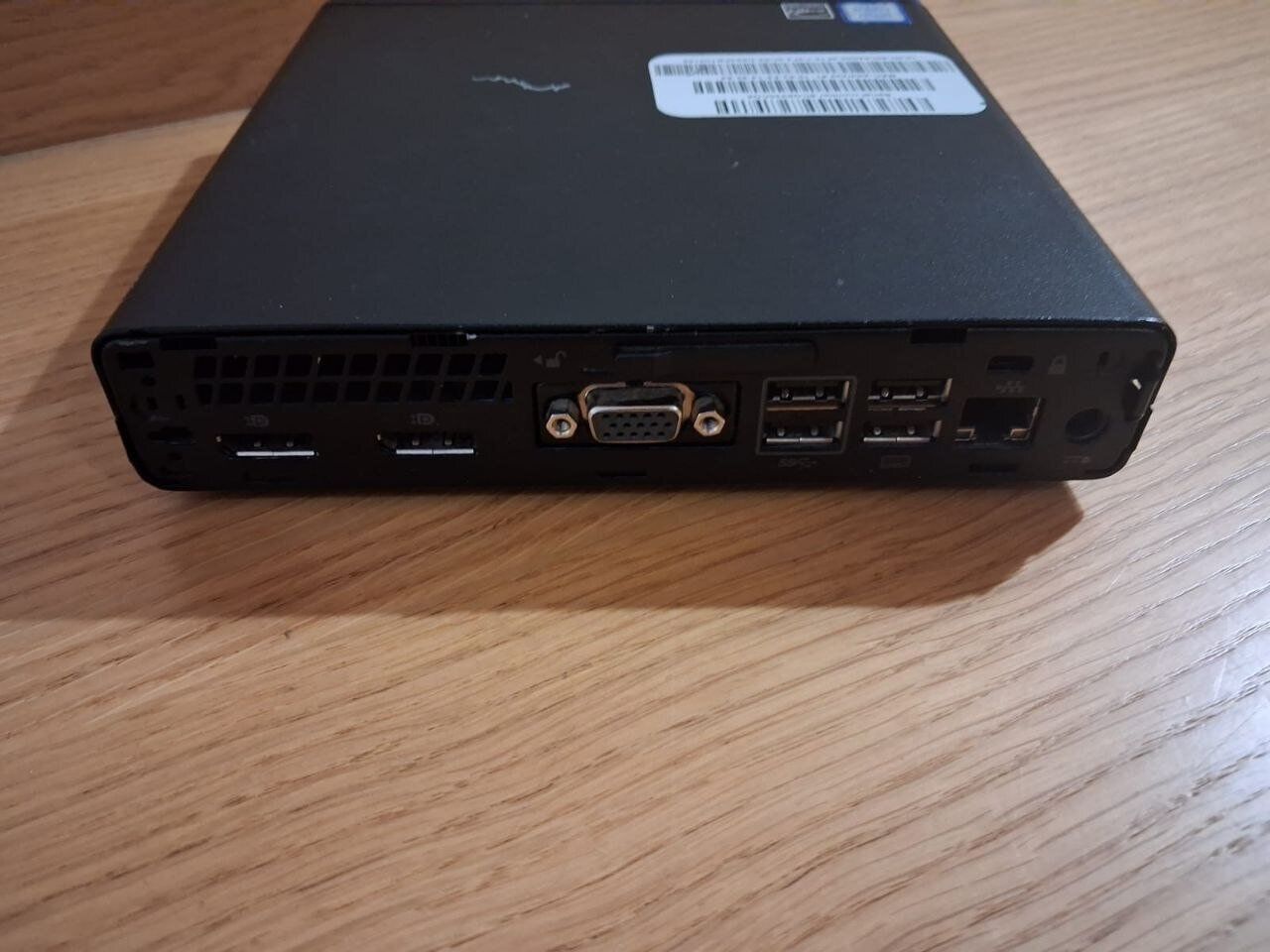 Неттоп Б-клас HP ProDesk 600 G3 Mini PC USFF / Intel Core i3-7100T (2 (4) ядра по 3.4 GHz) / 8 GB DDR4 / 250 GB SSD M.2 / Intel HD Graphics 630 / Блок живлення в комплекті - Зображення 3