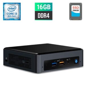 Неттоп Terra PC-Mini 5000 Silent Greenline 1009678 USFF / Intel Core i3-8109U (2 (4) ядра по 3.0 -3.6 GHz) / 16 GB DDR4 / 256 GB SSD / Intel UHD Graphics 630 / HDMI / Блок живлення в комплекті
