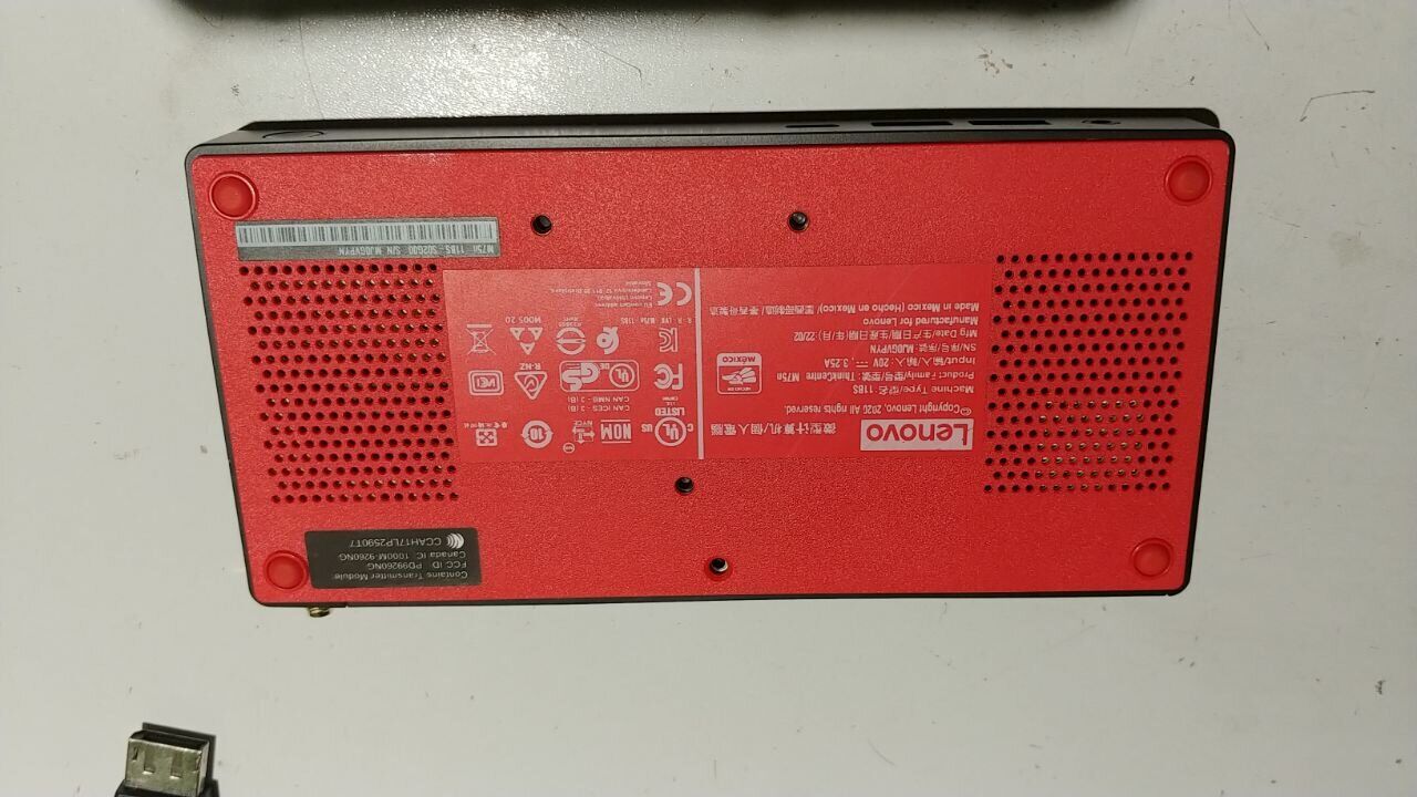 Неттоп Lenovo ThinkCentre M75n USFF / AMD Ryzen 5 3500U (4 (8) ядра по 2.1 - 3.7 GHz) / 8 GB DDR4 / 256 GB SSD / AMD Radeon Vega 8 Graphics / DisplayPort / Wi-Fi + Блок живлення - Зображення 13